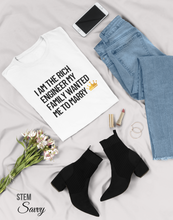 Load image into Gallery viewer, I am the Rich Engineer My Family Wanted Me to Marry Bella+Canvas Unisex Tee - Women in STEM - Female Engineer Gift