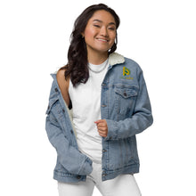 Load image into Gallery viewer, Pearadox Unisex denim Sherpa Jacket
