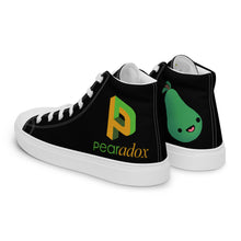 Load image into Gallery viewer, Pearadox FIRST Robotics Team 5414Women’s high top canvas shoes