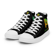 Load image into Gallery viewer, Pearadox FIRST Robotics Team 5414Women’s high top canvas shoes