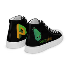 Load image into Gallery viewer, Pearadox FIRST Robotics Team 5414Women’s high top canvas shoes