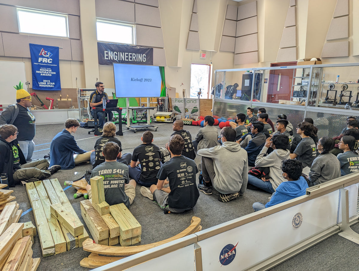 First Robotics Merch 2023 FIRST Robotics Challenge Kick-Off – STEM Savvy Brew