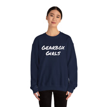 Load image into Gallery viewer, Gearbox Girls Crewneck Sweatshirt — Steminist Soft Classic Pullover
