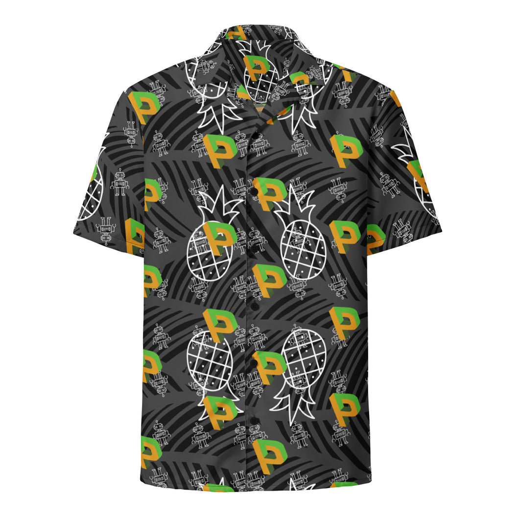 Pearadox Hawaiian Unisex Button Down Shirt