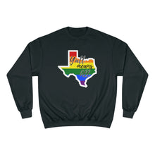 Load image into Gallery viewer, Y&#39;all Means All Champion Sweatshirt
