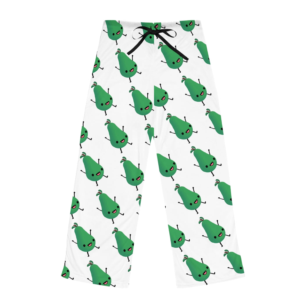 Peary Women's White Pajama Pants - Right Side Up