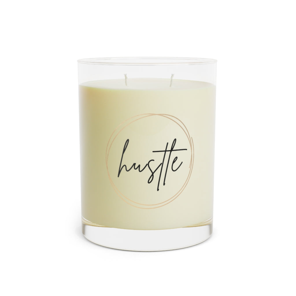 Scented Candle, 11oz | For Girls Who Hustle | Women in Business | Women in Engineering | Woman Owned Business