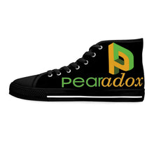 Load image into Gallery viewer, Pearadox FIRST Robotics Team 5414 Women&#39;s High Top Sneakers
