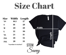 Load image into Gallery viewer, Materials Engineer with Heart Bella+Canvas Unisex Tee Women in STEM - Female Engineer - Engineer Gift
