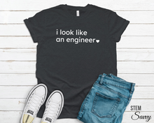 Load image into Gallery viewer, I Look Like an Engineer Bella Canvas Unisex Jersey Short Sleeve Tee
