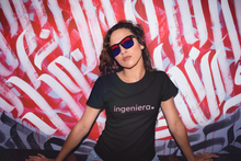 Load image into Gallery viewer, Ingeniera with Heart Bella+Canvas Unisex Tee Women in STEM - Latina Engineer- STEMinist
