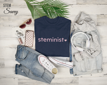 Load image into Gallery viewer, STEMinist Bella+Canvas Soft Tee
