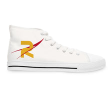 Load image into Gallery viewer, Robonauts FIRST Robotics Team 118 Women&#39;s High Top Sneakers - White
