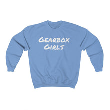 Load image into Gallery viewer, Gearbox Girls Unisex Heavy Blend Crewneck Sweatshirt
