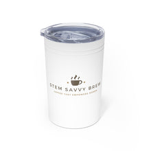 Load image into Gallery viewer, STEM Savvy Brew Coffee Vacuum Tumbler &amp; Insulator, 11oz. Travel Mug
