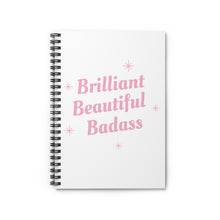Load image into Gallery viewer, Girl Badass Notebook - Badass Woman Gift
