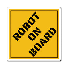 Load image into Gallery viewer, Robot on Board Car Magnet
