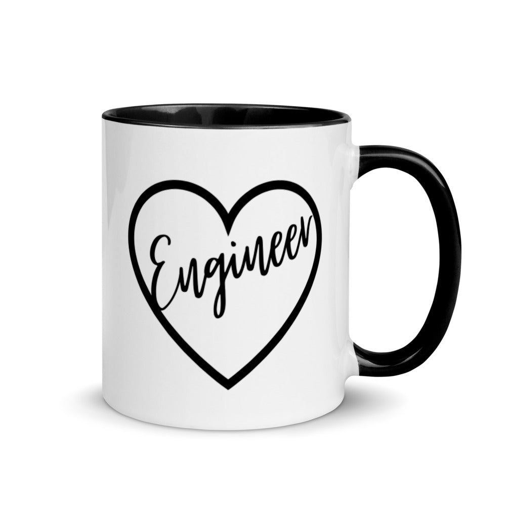 Engineer Mug with Color Inside (More Colors Available!)