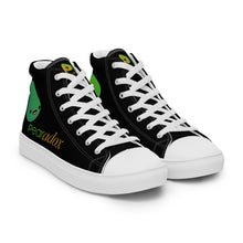 Load image into Gallery viewer, Pearadox FIRST Robotics Team 5414Women’s high top canvas shoes
